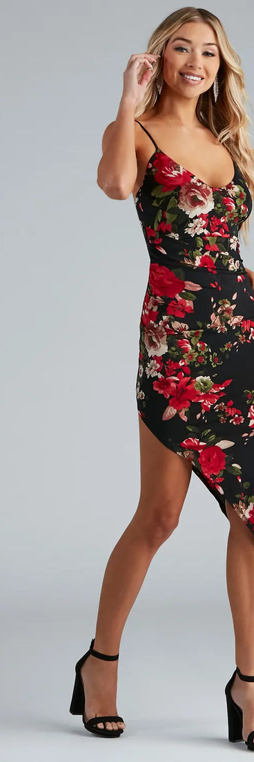 Only You Floral Midi Dress