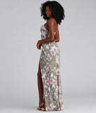 Chasing Sunsets Floral Maxi Dress