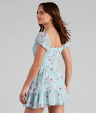 Flower Power Skater Dress