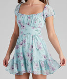 Flower Power Skater Dress