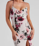 Date Night Chic Floral Maxi Dress