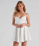 Must V-Love Ponte Skater Dress