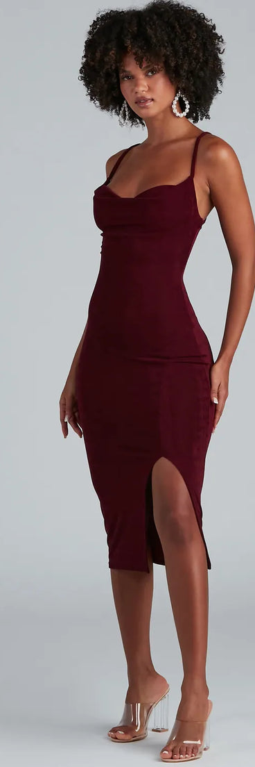 Curves Ahead Midi Bodycon Dress