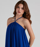 Palisades Beauty Chiffon A-Line Dress