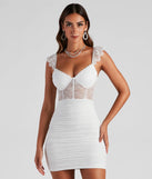 Gorgeous Lacy Vibes Mini Dress