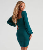 Such A Sweetheart Mini Ruched Dress