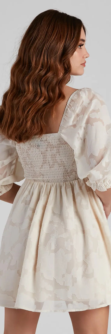 So Effortless Chiffon Skater Dress