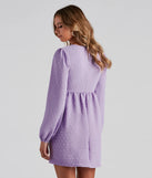 Whimsy Charm Swiss Dot Skater Dress