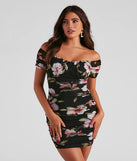 Sunset Date Floral Mini Dress