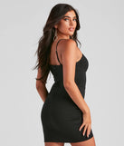 Chic Classic Style Mini Dress