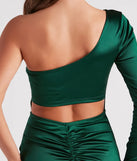 Seriously Cute Satin Cutout Dress