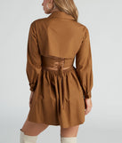 Fall Ritual Poplin Shirt Dress