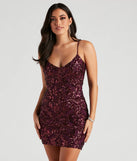 Party Shine Sequin Mesh Mini Dress