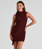 Elevated And Chic Mini Dress