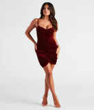 All The Luxe Vibes Velvet Mini Dress