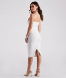 So Irresistible Mesh Midi Dress