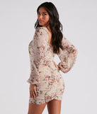 Effortless Beauty Floral Mini Dress