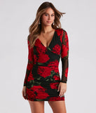 Picking Petals Floral Mesh Dress
