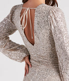 Ready For Midnight Sequin Mini Dress