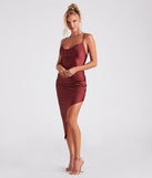Night-Out Allure Sleeveless Midi Dress