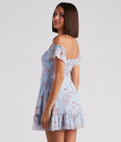 Easy Breezy In Floral Chiffon Dress