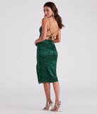 Date Night Approved Floral Lace Midi Dress