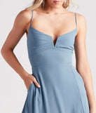 Chic Fantasy Chiffon V-Neck Midi Dress