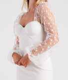 Hearts Aflutter Crepe Butterfly Dress