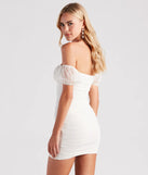 Love Galore Rhinestone Mini Dress