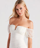 Love Galore Rhinestone Mini Dress