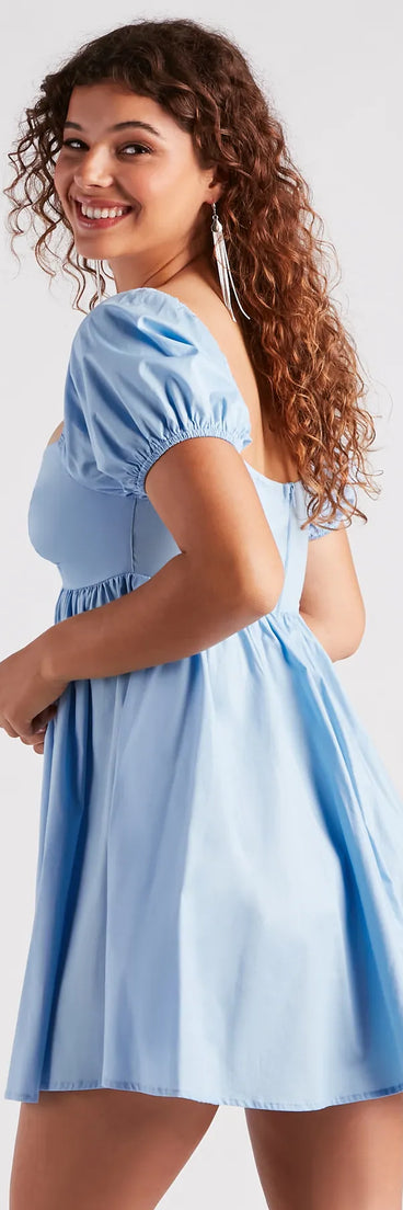 She's A Doll Sweetheart Skater Dress