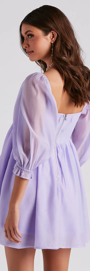 Darling Delight Short Skater Dress