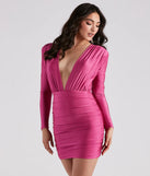Blessed With Beauty V-Neck Mini Dress