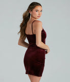 Make Your Move Velvet Bodycon Party Dress