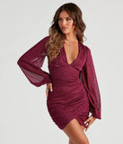 The Glitz Girl Glitter Mesh Dress is a mini dress that will make a statement with its short hemline and on-trend details to have you ready for any event!