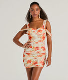 The Blossom This Season Off-The-Shoulder Floral Mini Dress is a mini dress that will make a statement with its short hemline and on-trend details to have you ready for any event!