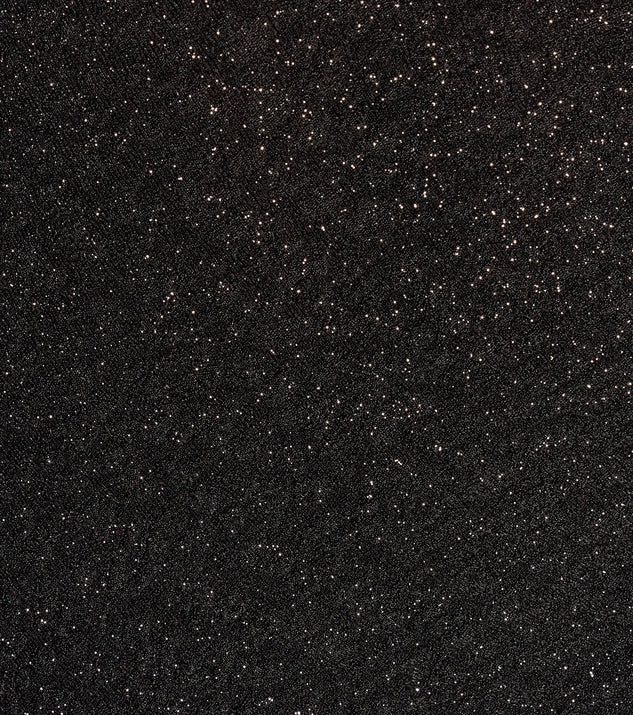 Shimmer Season Long Sleeve Glitter Mini Dress