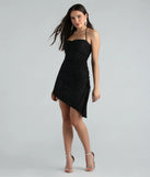 Revamp your 2025 wardrobe with this chic addition, the Living My Best Life Glitter Halter Mini Dress in black, perfect for elevating your style in the new year.