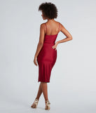 High Ratings Surplice V-Neck Midi Dress