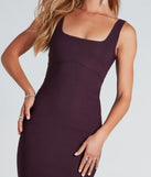 Make It Work Sleeveless Tank Midi Dress