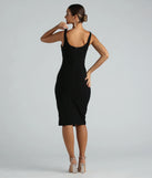 Your Needs Met Sleeveless Slit Midi Dress