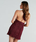 Fun And Flirty Halter Neck Skater Dress