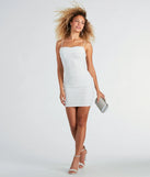 Own your moment in the So Much Class Faux Pearl Mini Dressin white, a standout 2025 Homecoming Dress that captures all the glam and energy of the night.
