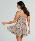 The Love's In The Air Floral Chiffon A-Line Dress is a casual dress for more than special occasions with a fitted or flowy silhouette and accents in the most recent trends!