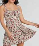 The Love's In The Air Floral Chiffon A-Line Dress is a casual dress for more than special occasions with a fitted or flowy silhouette and accents in the most recent trends!