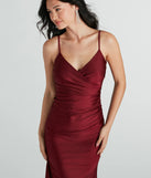 Revamp your 2025 wardrobe with this chic addition, the Spotlight Moment V-Neck Surplice Midi Dress in wine, perfect for elevating your style in the new year.