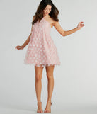 Sincerely Enchanting Halter Floral Babydoll Dress