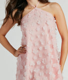 Sincerely Enchanting Halter Floral Babydoll Dress