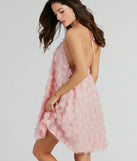Sincerely Enchanting Halter Floral Babydoll Dress