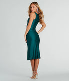 Revamp your 2025 wardrobe with this chic addition, the Iconic Presence Sleeveless Midi Dress in hunter green, perfect for elevating your style in the new year.